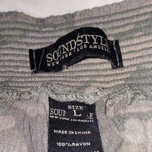 Sound Style Camo Capri Size Large